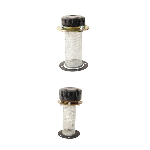 Loader tank cap with filtering - loader,